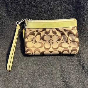 Coach wristlet